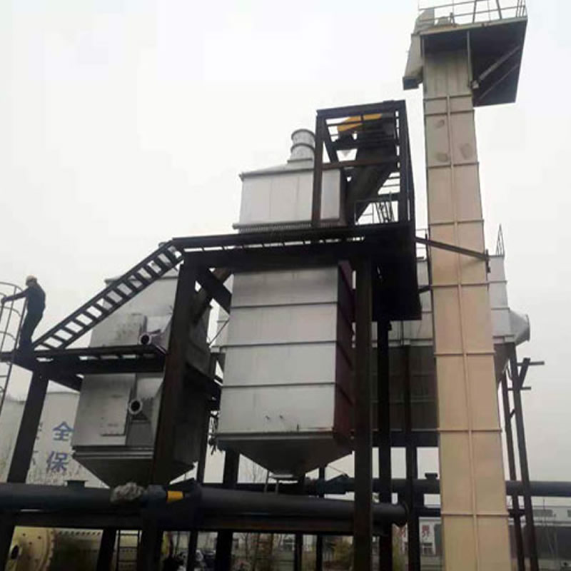 Gypsum powder production line – fluidized bed furnace