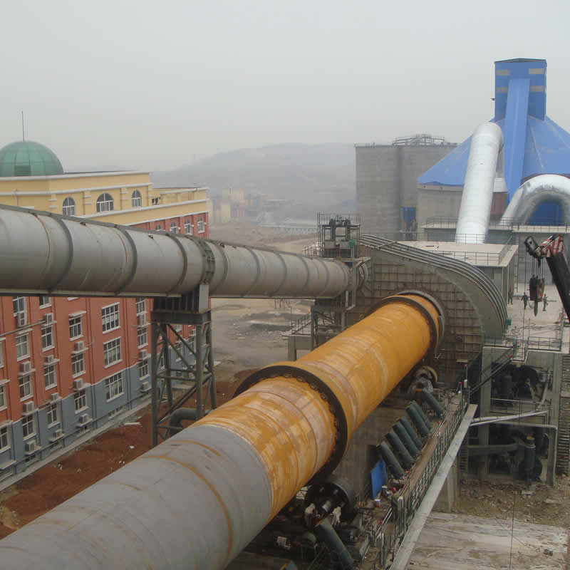 cement production line – Rotary kiln