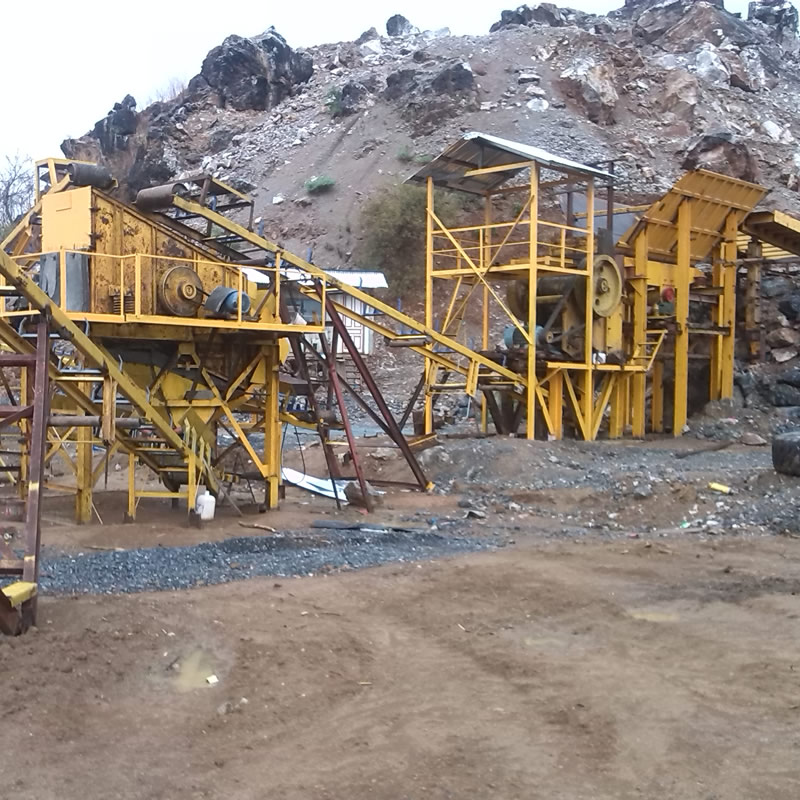 stone crushing line